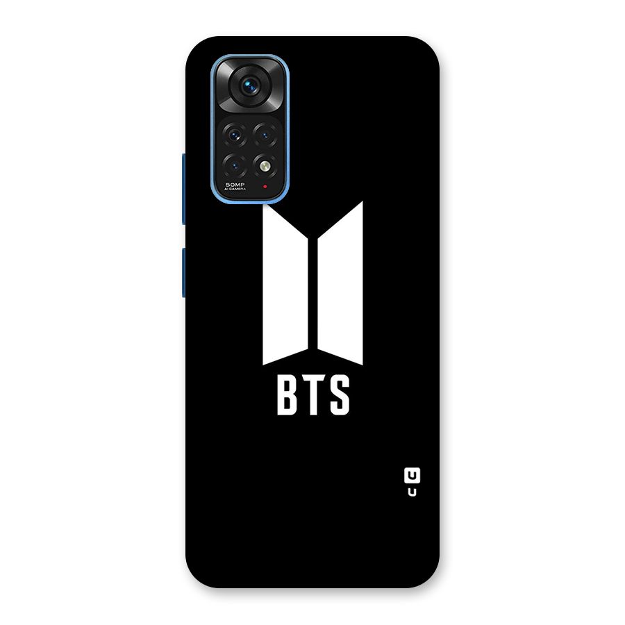BTS Logo Black Back Case for Redmi Note 11S