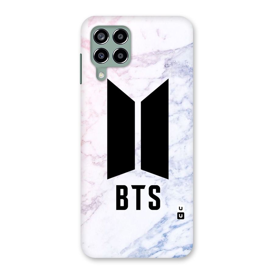 BTS Logo Marble Print Back Case for Galaxy M33