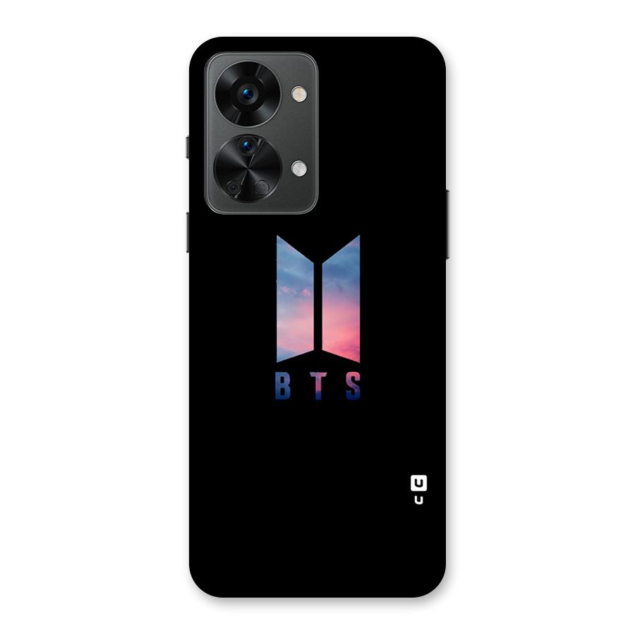 BTS Logo Sky Back Case for OnePlus Nord 2T