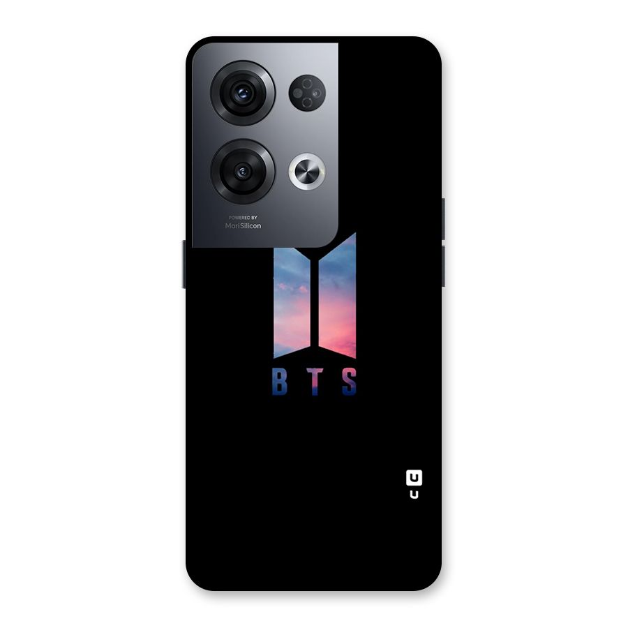 BTS Logo Sky Back Case for Oppo Reno8 Pro 5G