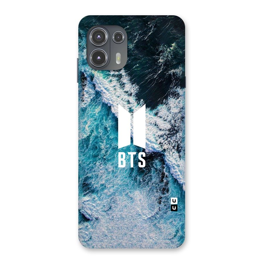 BTS Ocean Waves Back Case for Motorola Edge 20 Fusion
