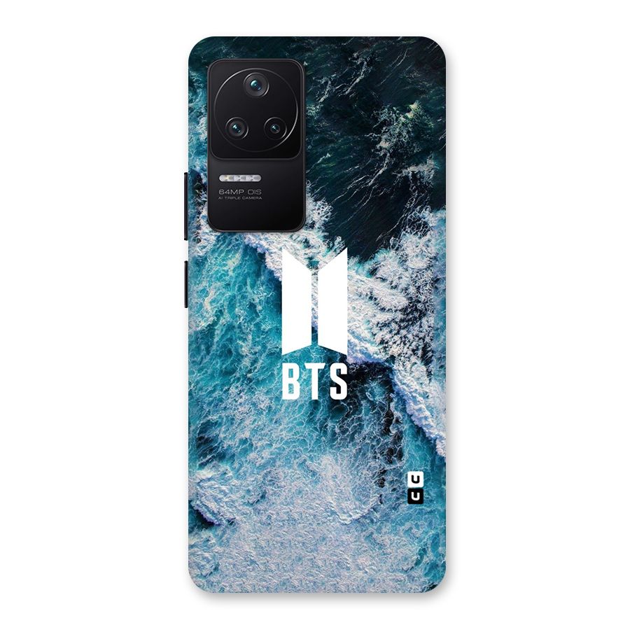 BTS Ocean Waves Back Case for Poco F4 5G
