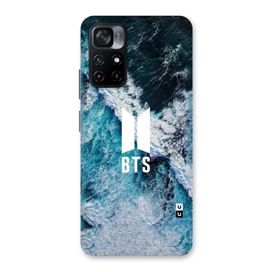 BTS Ocean Waves Back Case for Poco M4 Pro 5G