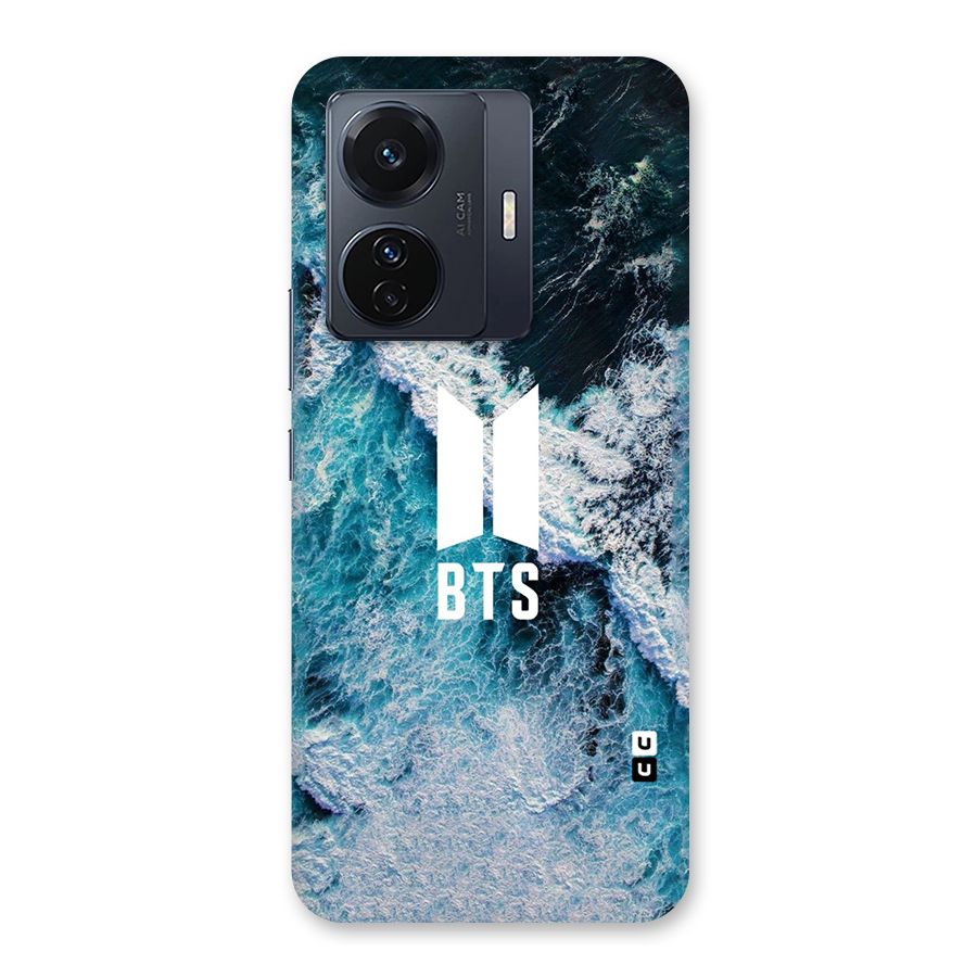 BTS Ocean Waves Back Case for Vivo T1 Pro