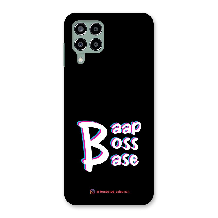 Baap Boss Base Black Back Case for Galaxy M33