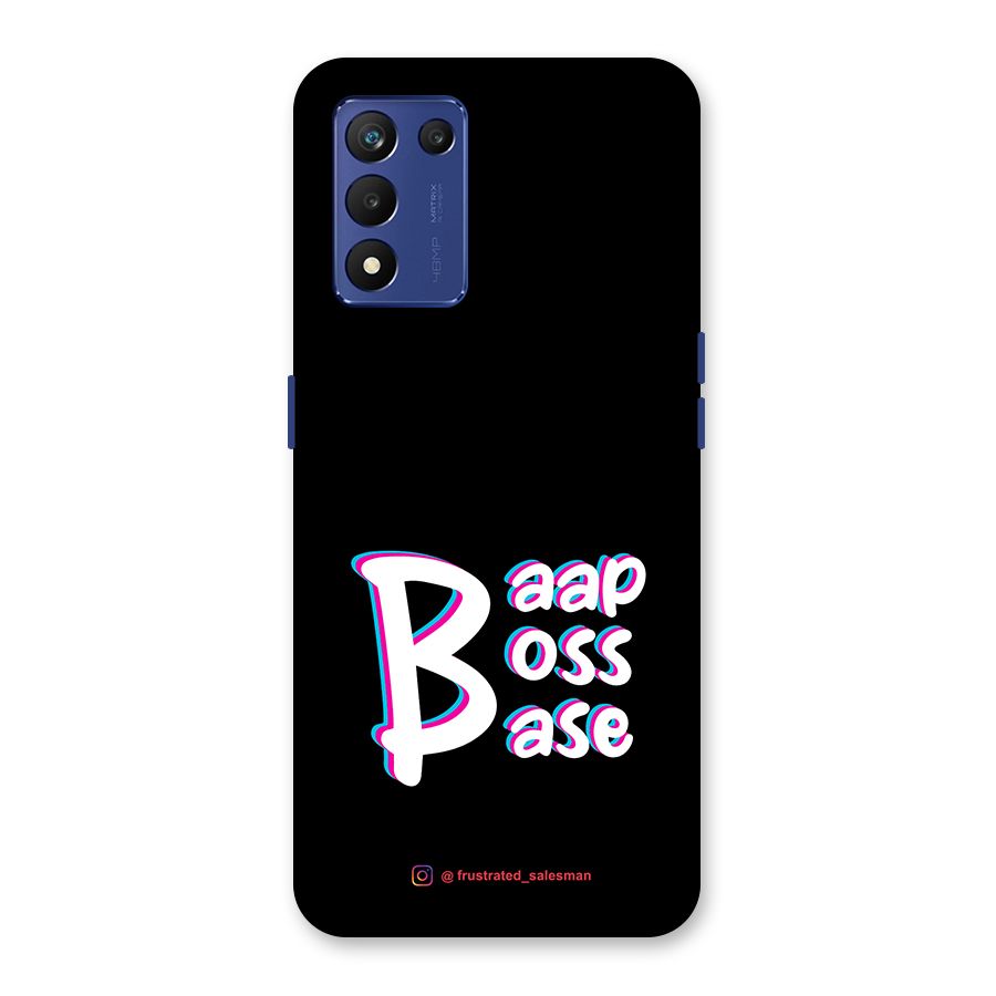 Baap Boss Base Black Back Case for Realme 9 5G Speed