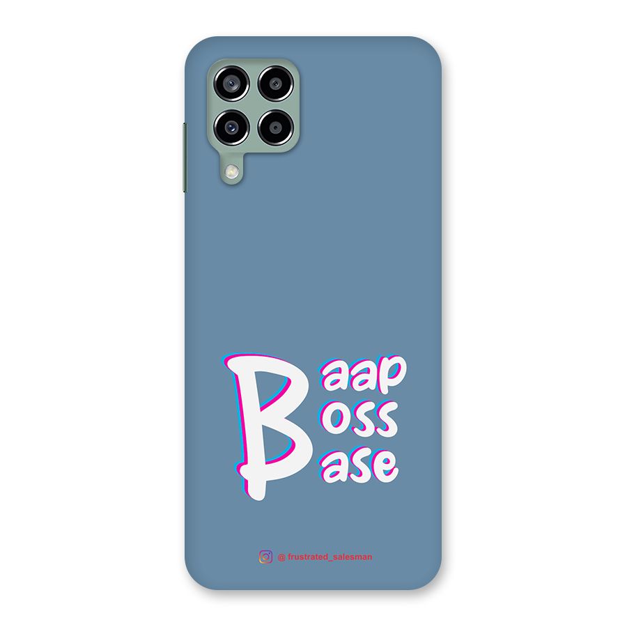 Baap Boss Base SteelBlue Back Case for Galaxy M33