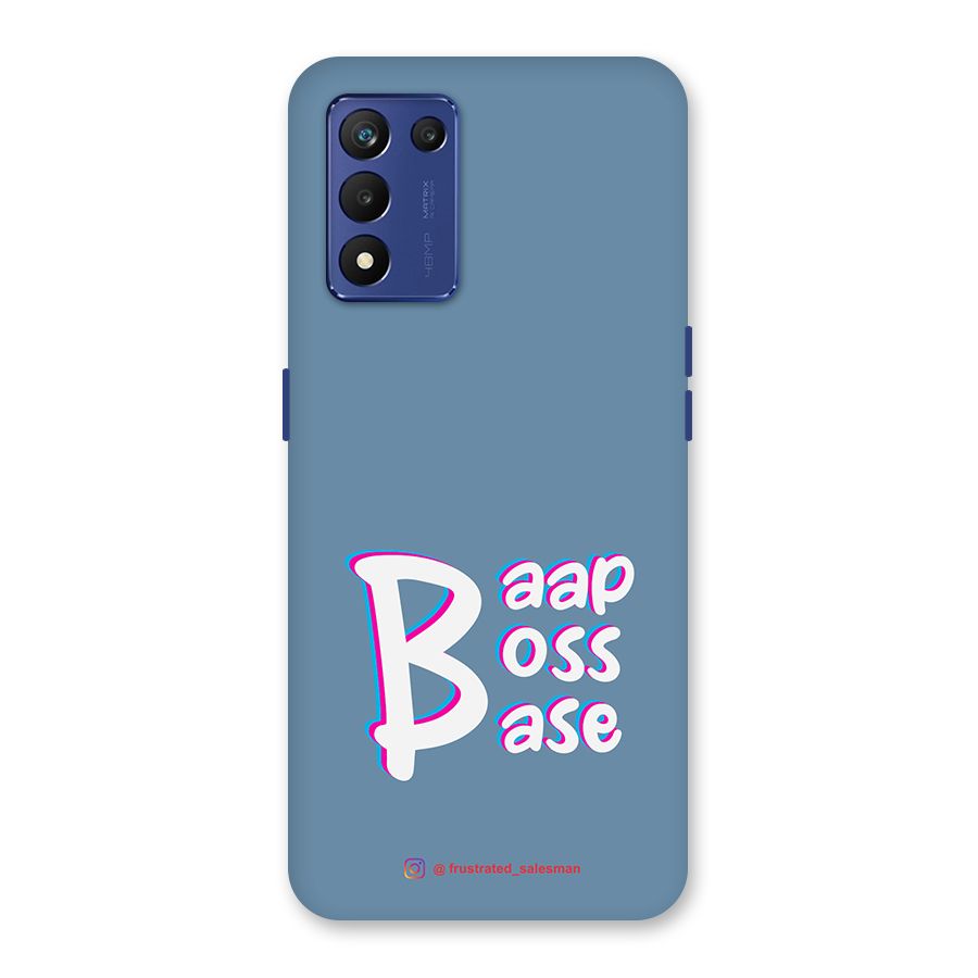 Baap Boss Base SteelBlue Back Case for Realme 9 5G Speed