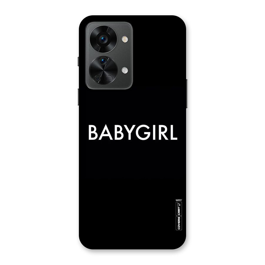 Baby Girl Back Case for OnePlus Nord 2T