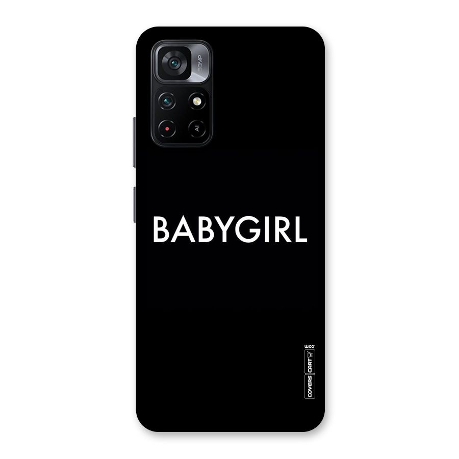 Baby Girl Back Case for Poco M4 Pro 5G