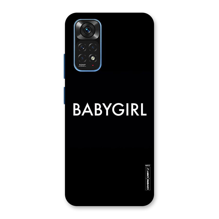 Baby Girl Back Case for Redmi Note 11S