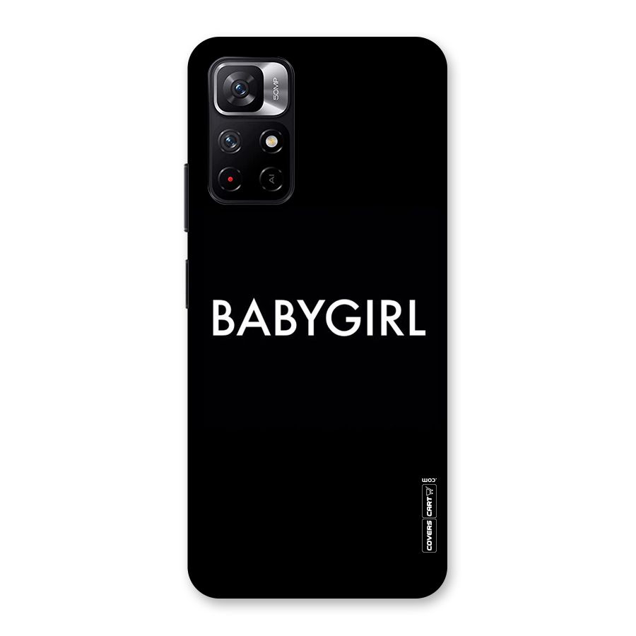 Baby Girl Back Case for Redmi Note 11T 5G