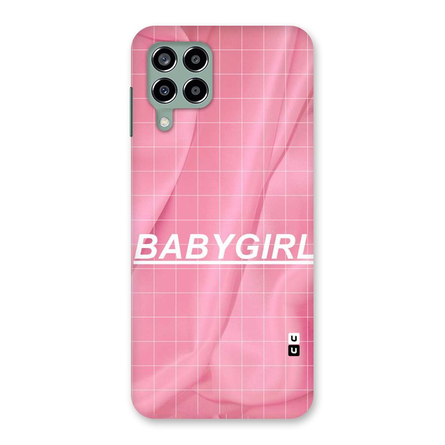 Baby Girl Check Back Case for Galaxy M33