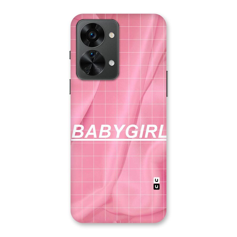 Baby Girl Check Back Case for OnePlus Nord 2T