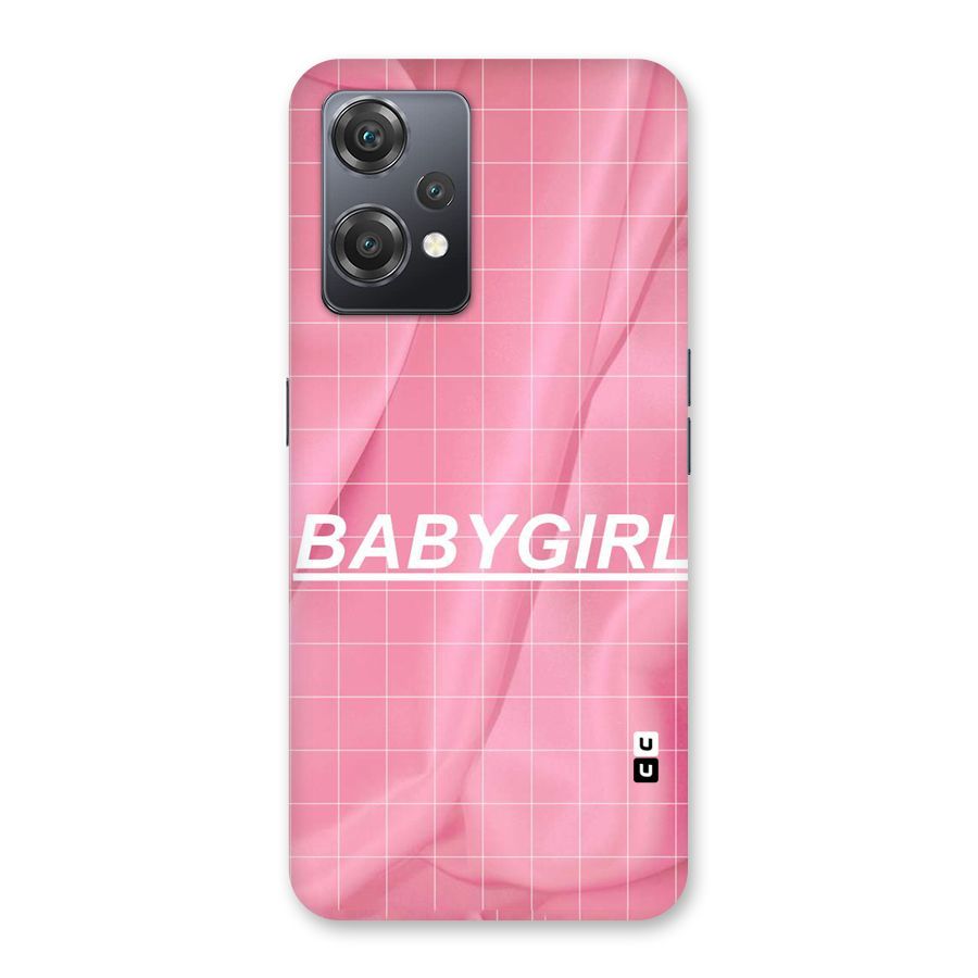 Baby Girl Check Back Case for OnePlus Nord CE 2 Lite 5G