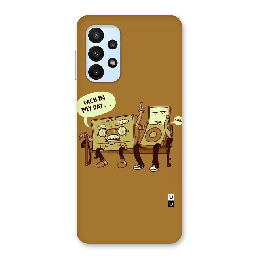 Back In Day Casette Back Case for Galaxy A23