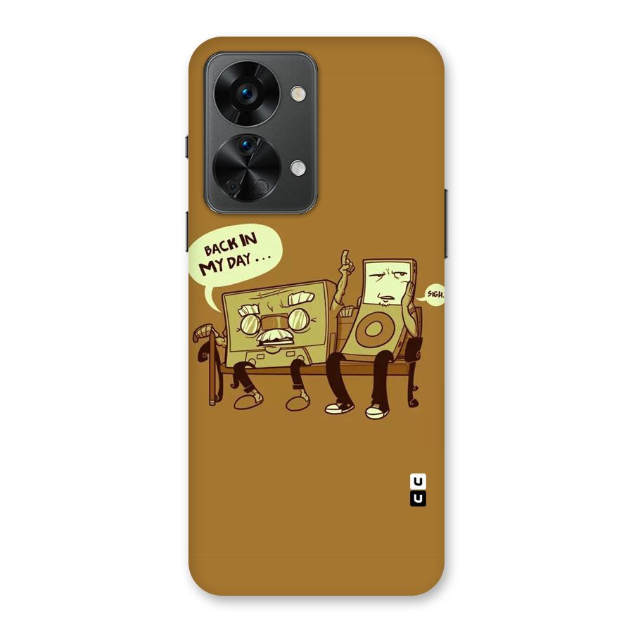 Back In Day Casette Back Case for OnePlus Nord 2T