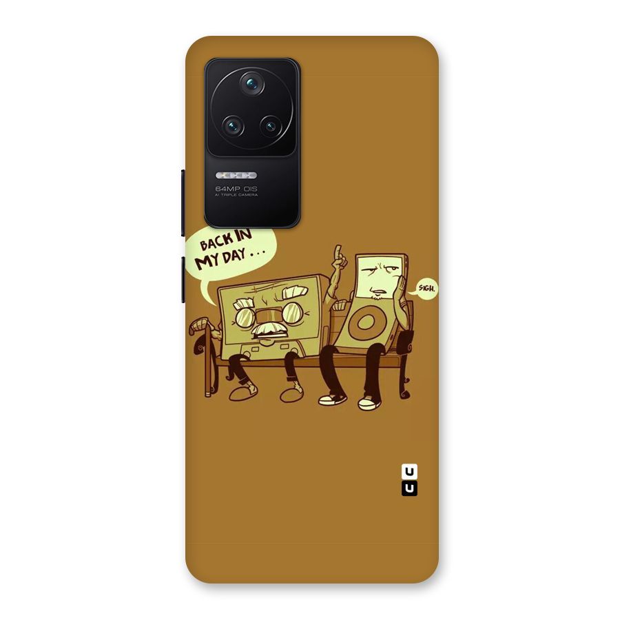 Back In Day Casette Back Case for Poco F4 5G