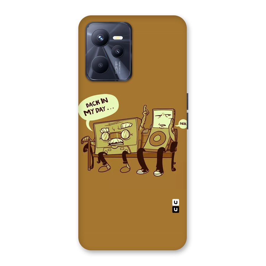Back In Day Casette Back Case for Realme C35