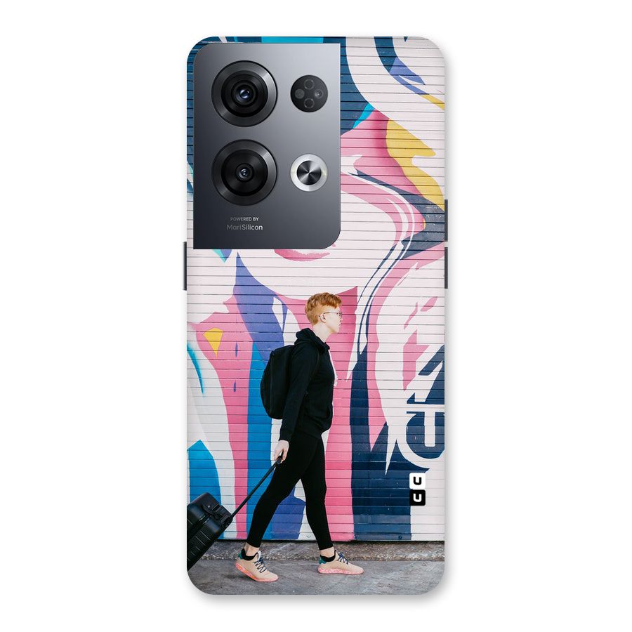 Backpacker Back Case for Oppo Reno8 Pro 5G