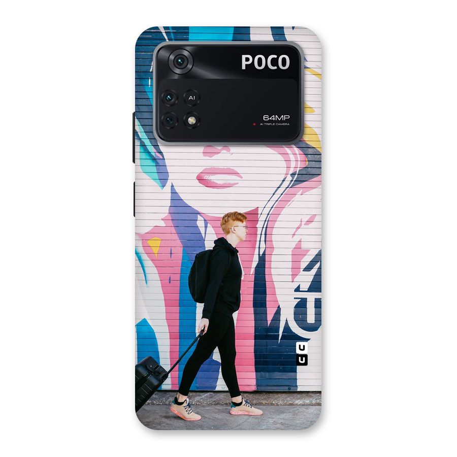 Backpacker Back Case for Poco M4 Pro 4G