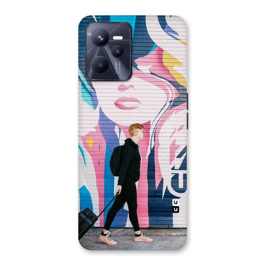 Backpacker Back Case for Realme C35