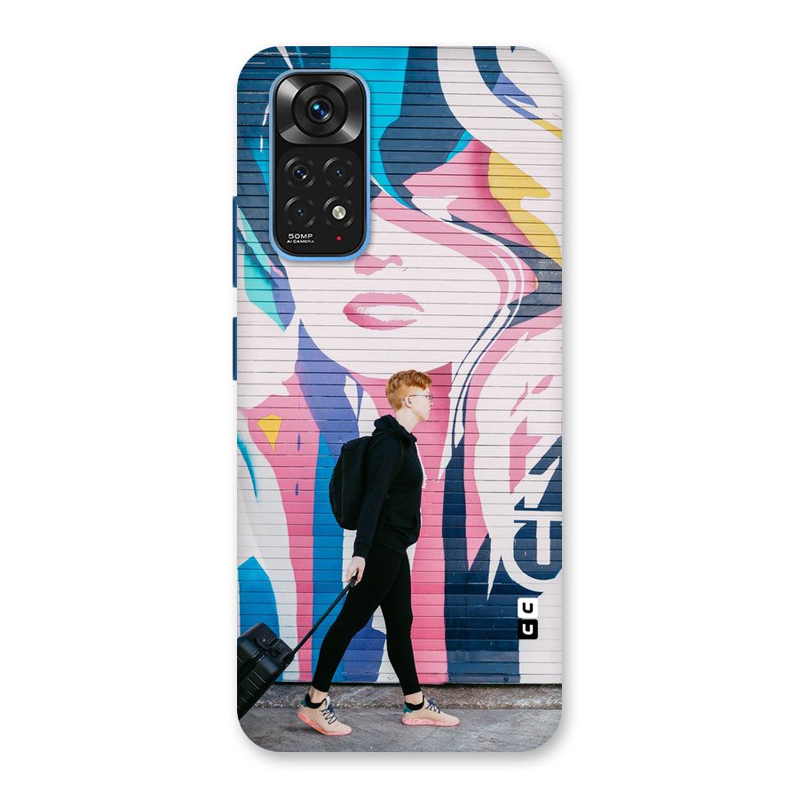 Backpacker Back Case for Redmi Note 11S