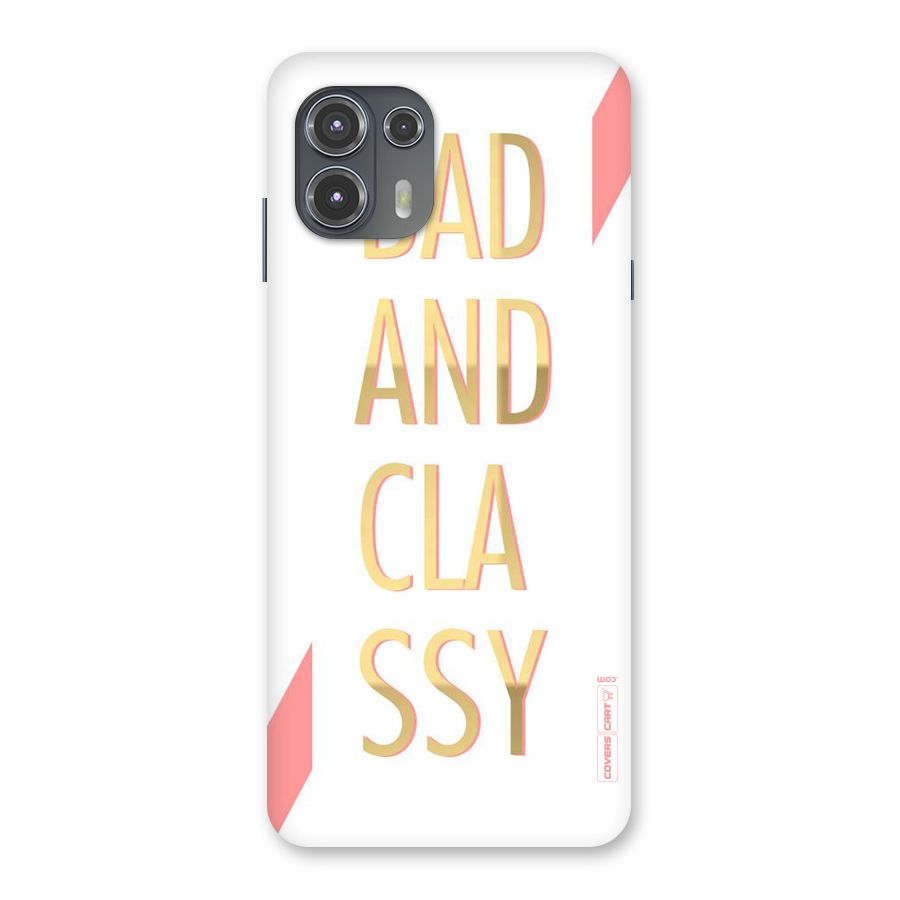 Bad And Classy Back Case for Motorola Edge 20 Fusion