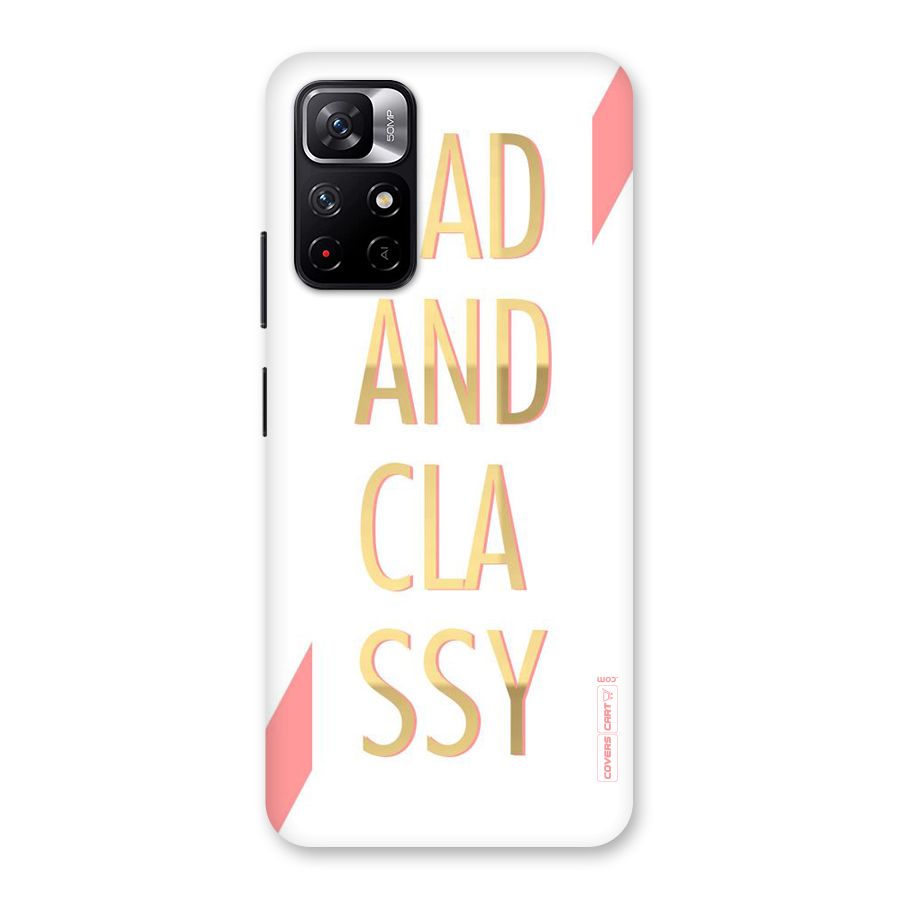 Bad And Classy Back Case for Redmi Note 11T 5G