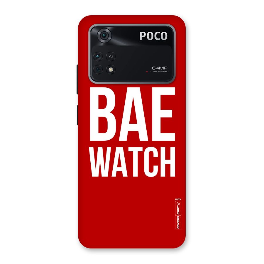 Bae Watch Back Case for Poco M4 Pro 4G
