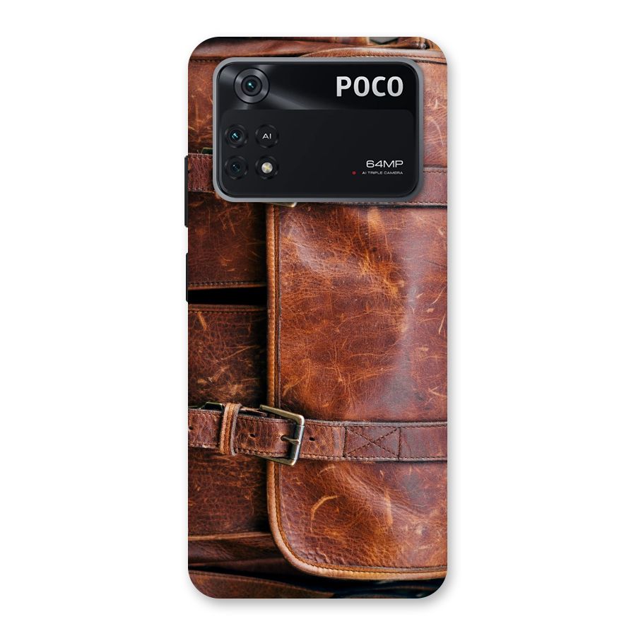 Bag Design (Printed) Back Case for Poco M4 Pro 4G