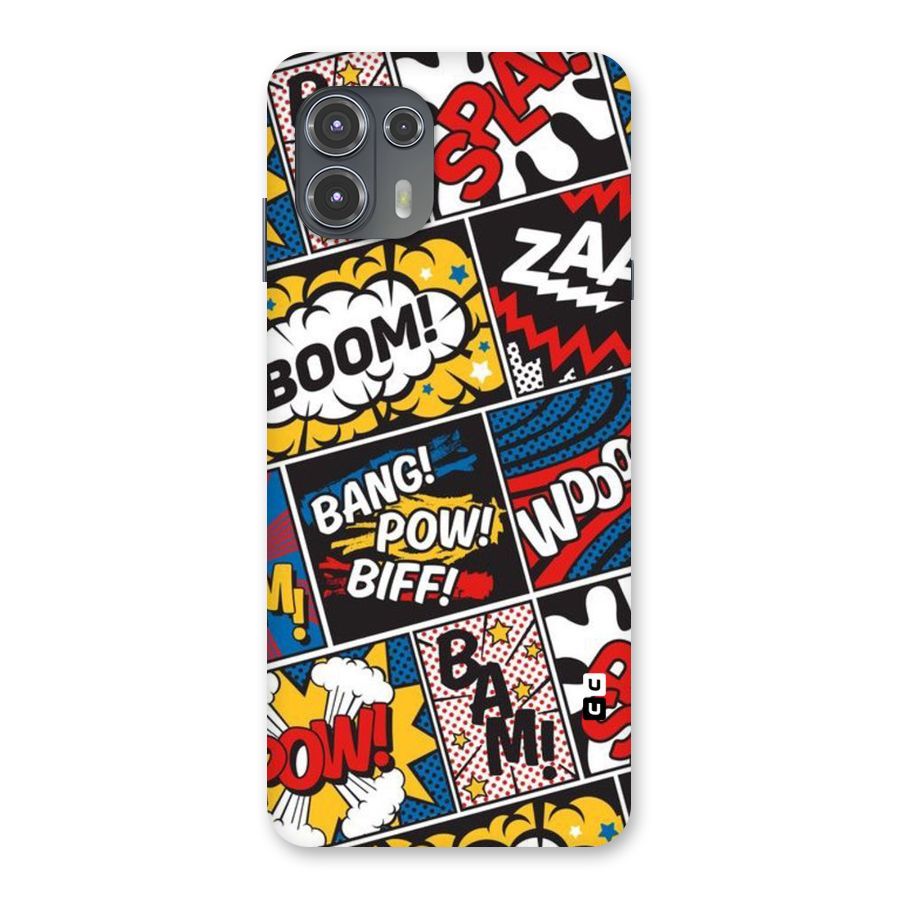 Bam Pattern Back Case for Motorola Edge 20 Fusion