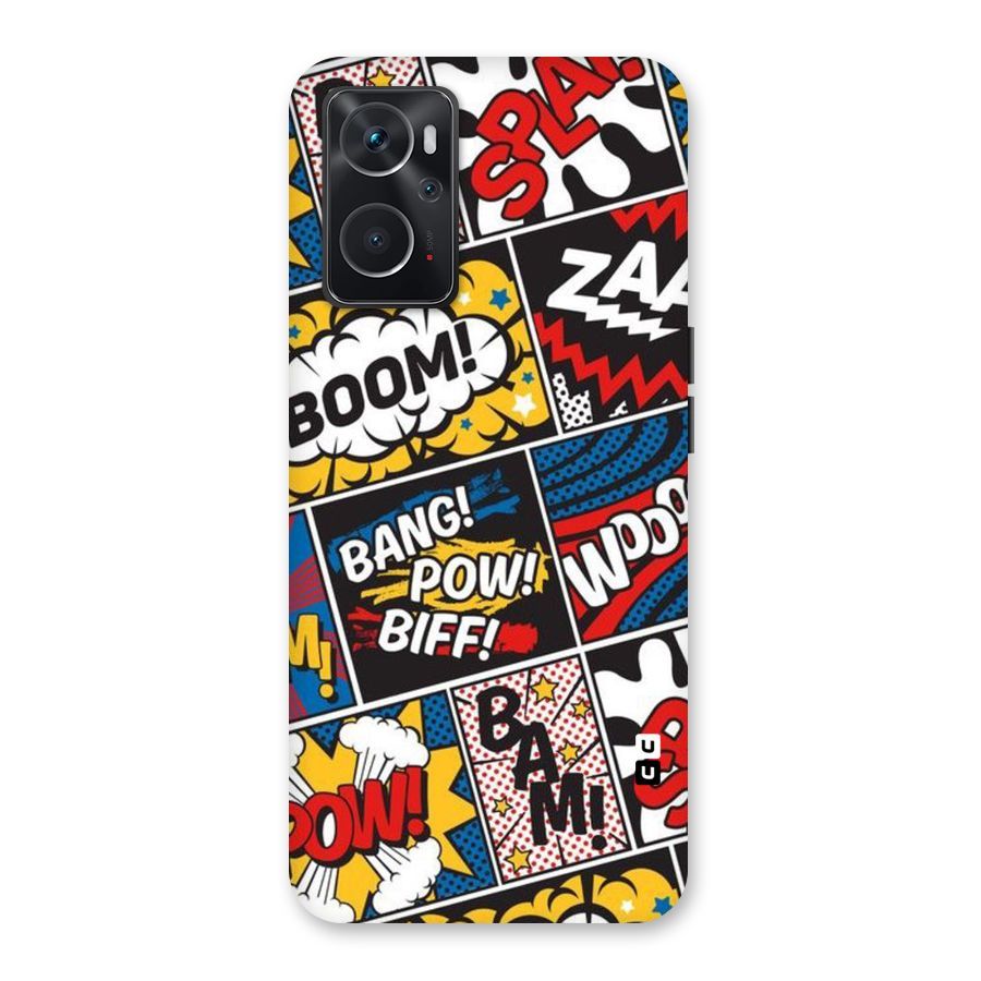Bam Pattern Back Case for Oppo K10 4G