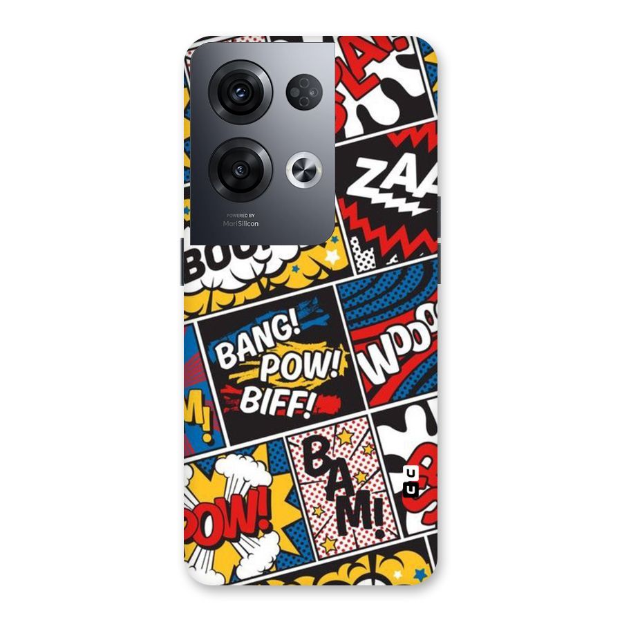 Bam Pattern Back Case for Oppo Reno8 Pro 5G