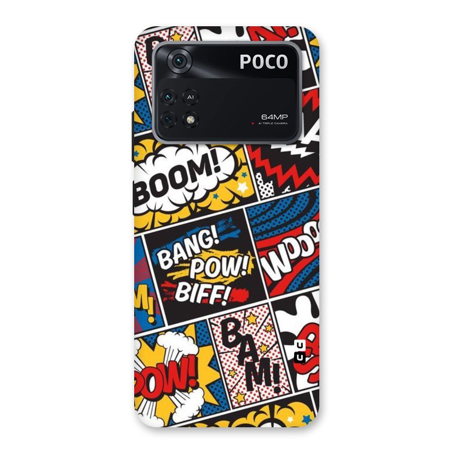 Bam Pattern Back Case for Poco M4 Pro 4G