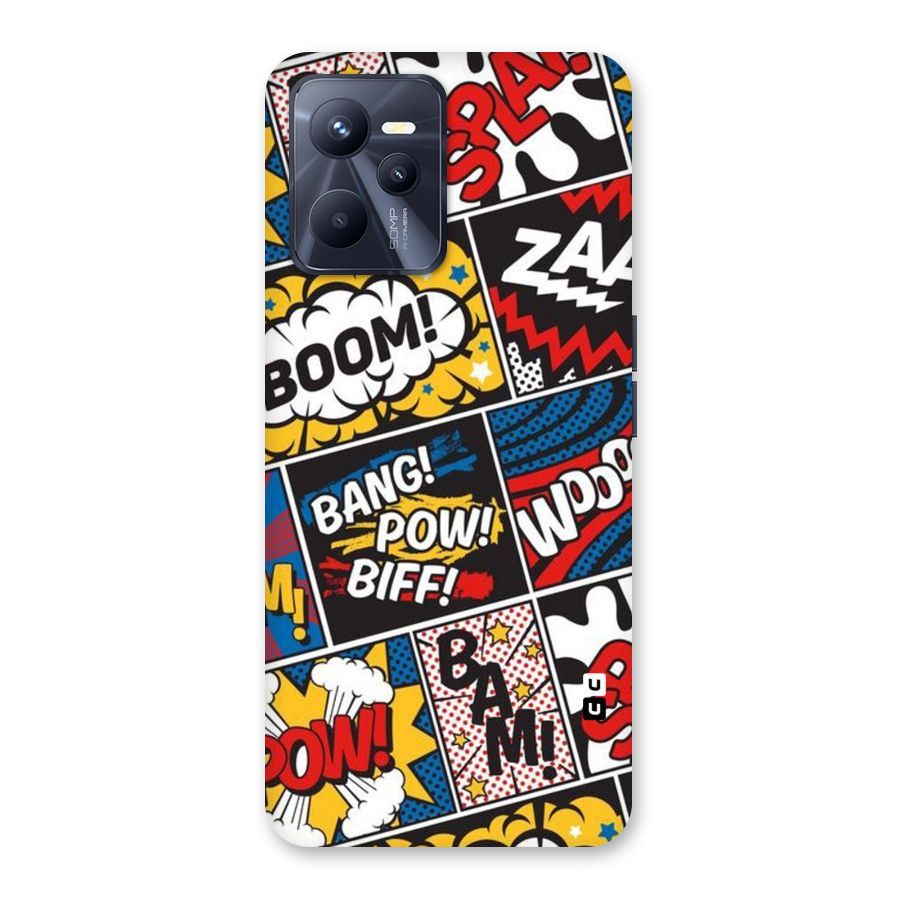 Bam Pattern Back Case for Realme C35