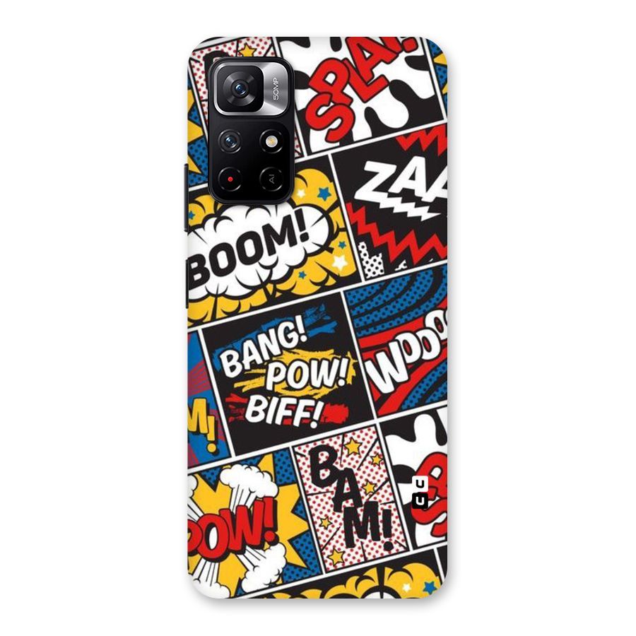 Bam Pattern Back Case for Redmi Note 11T 5G