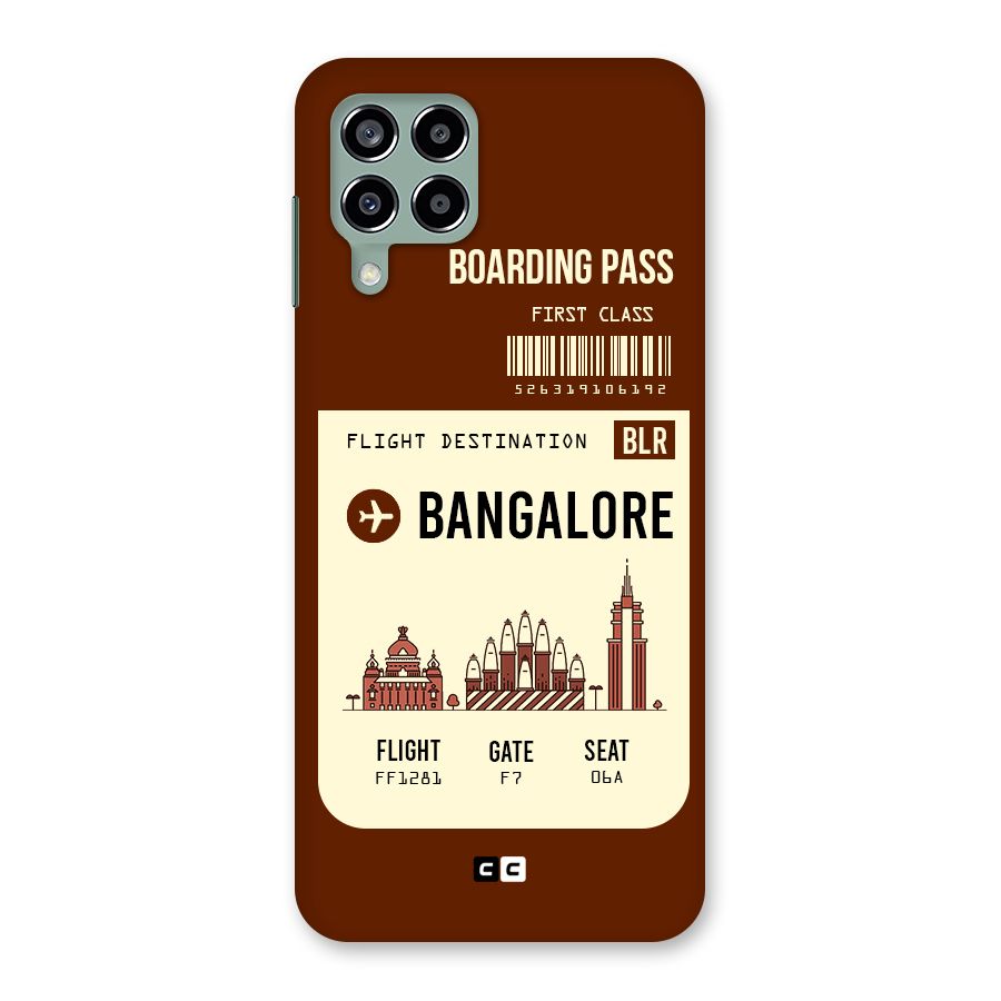 Bangalore Boarding Pass Back Case for Galaxy M33