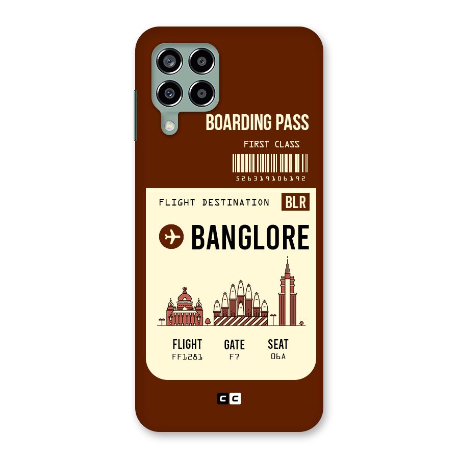 Banglore Boarding Pass Back Case for Galaxy M33