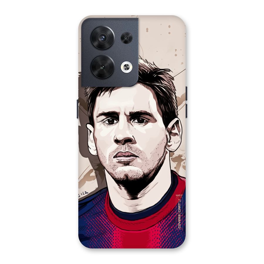 Barca King Messi Back Case for Oppo Reno8 5G
