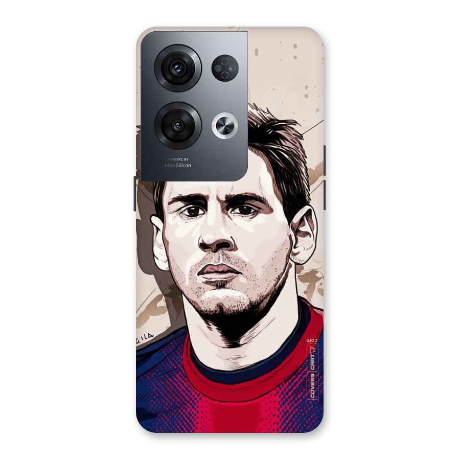 Barca King Messi Back Case for Oppo Reno8 Pro 5G