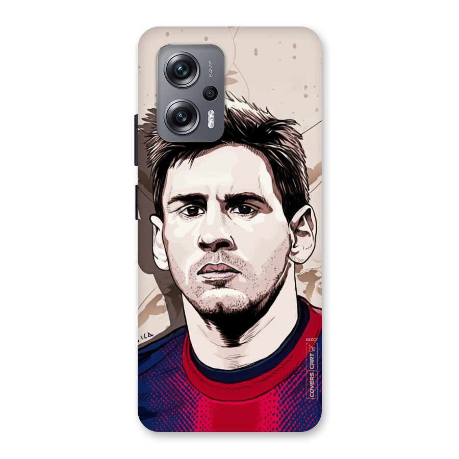 Barca King Messi Back Case for Redmi K50i