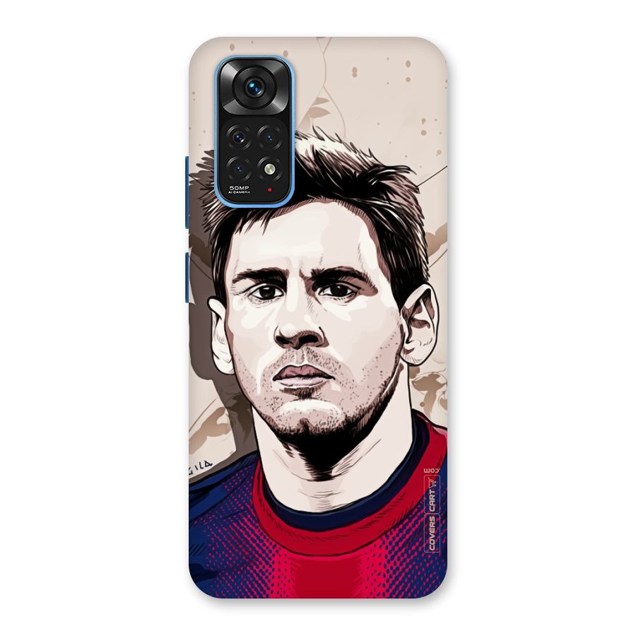 Barca King Messi Back Case for Redmi Note 11S