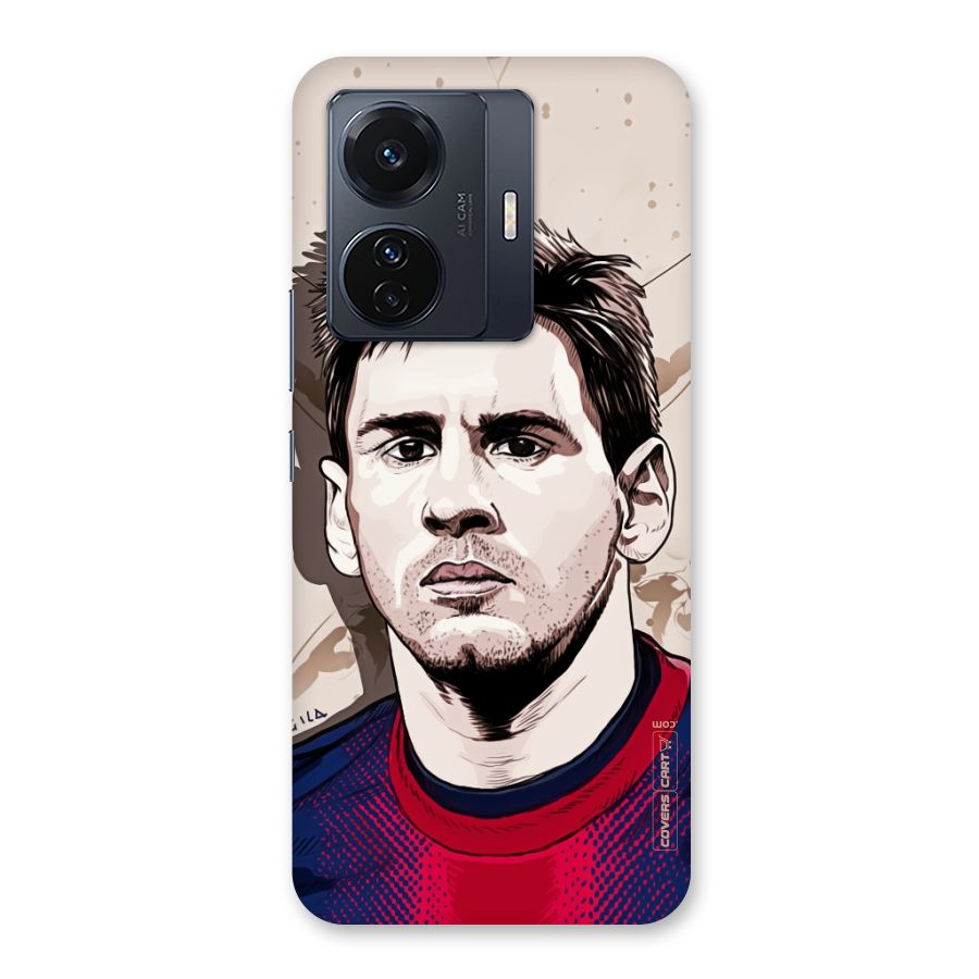 Barca King Messi Back Case for Vivo T1 Pro