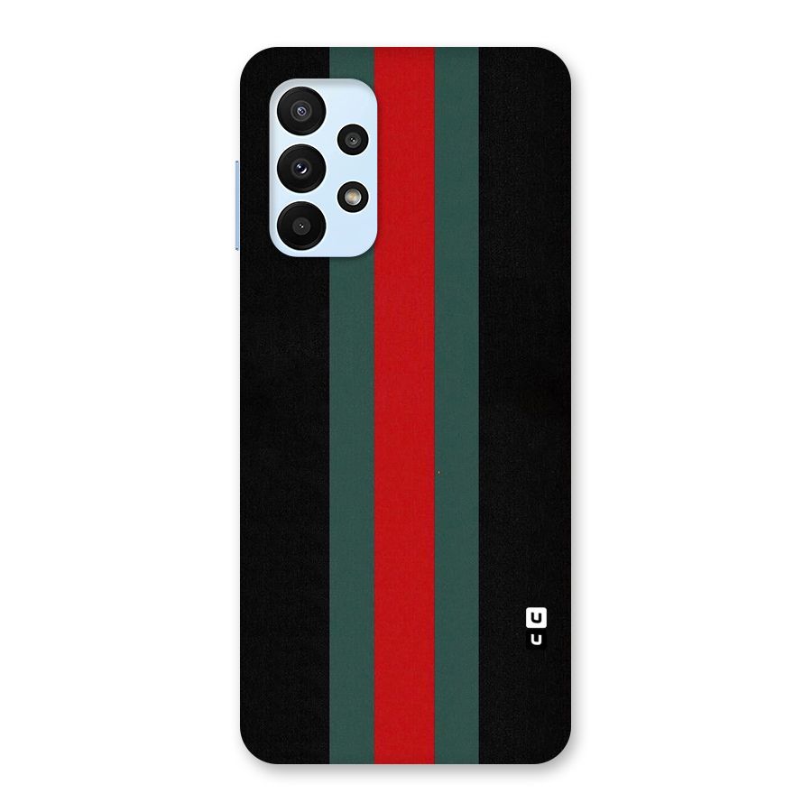 Basic Colored Stripes Back Case for Galaxy A23