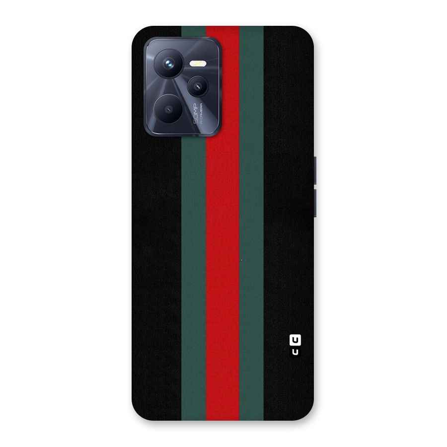 Basic Colored Stripes Back Case for Realme C35