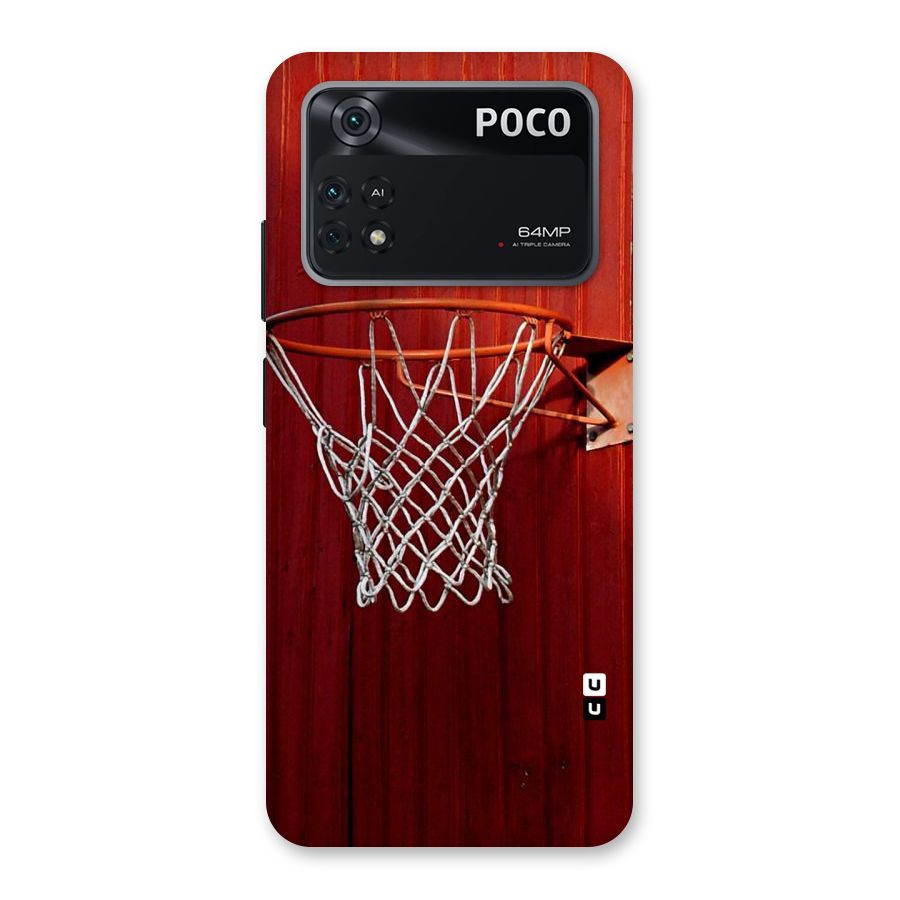 Basket Red Back Case for Poco M4 Pro 4G