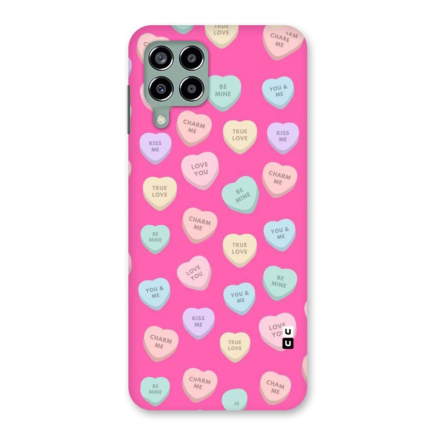Be Mine Hearts Pattern Back Case for Galaxy M33