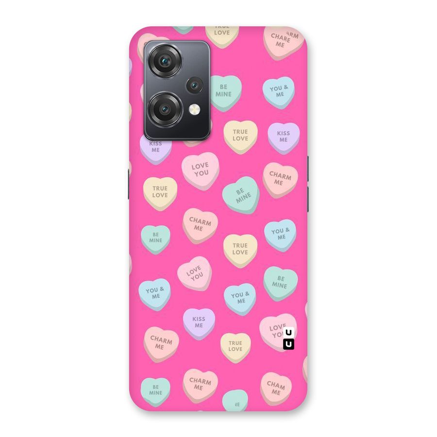 Be Mine Hearts Pattern Back Case for OnePlus Nord CE 2 Lite 5G