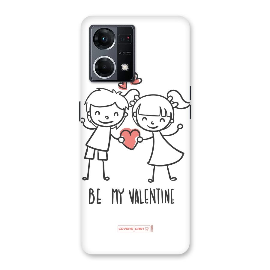 Be My Valentine Glass Back Case for Oppo F21 Pro 5G